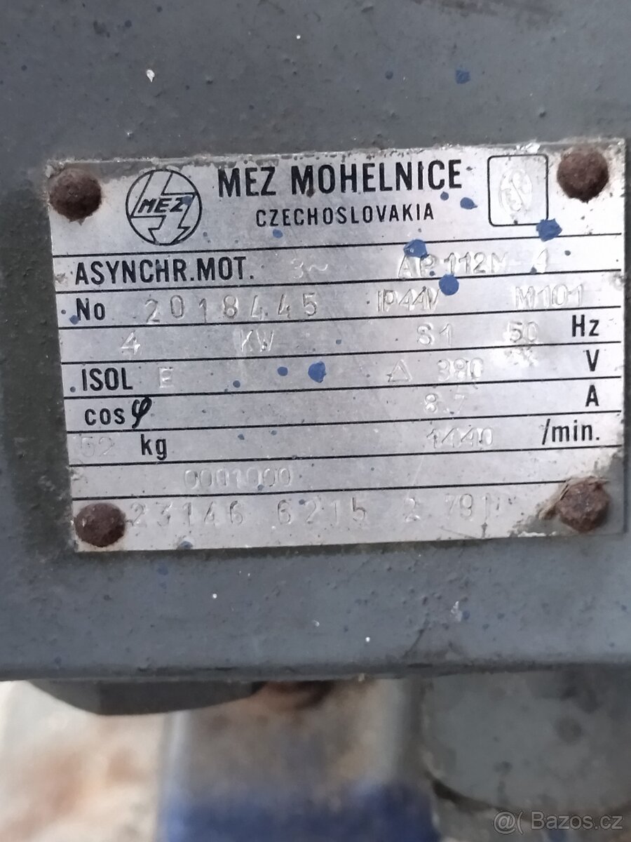 Motor 380V + rám - 4