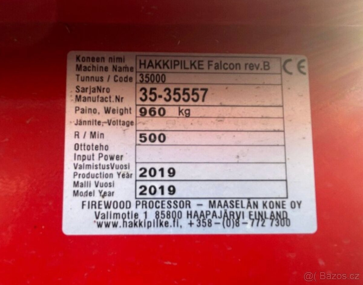 Štípací automat HakkiPilke Falcon 35 - 4