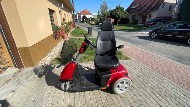 elektrický invalidní skútr, vozík - 4