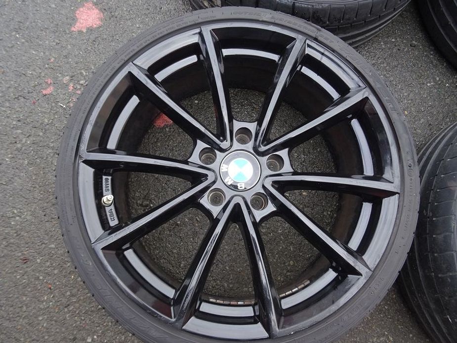 Alu disky černé na BMW, 19", 5x120,ET 42, letní sada - 4