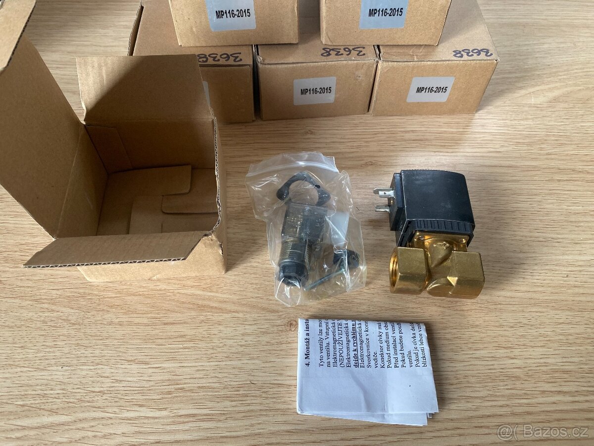 Dvoucestný elektromagnetický VENTIL - 4