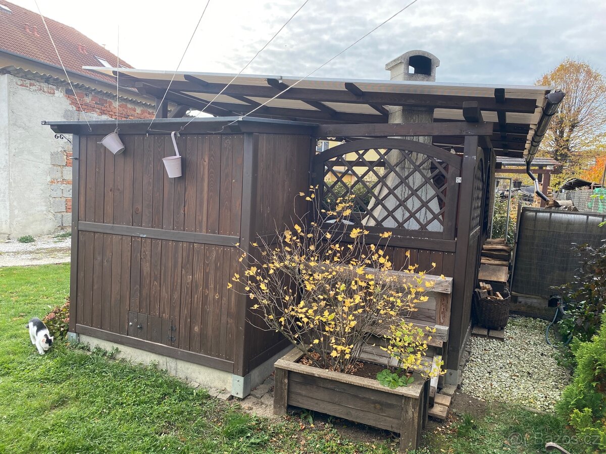Pergola s krbem - 4