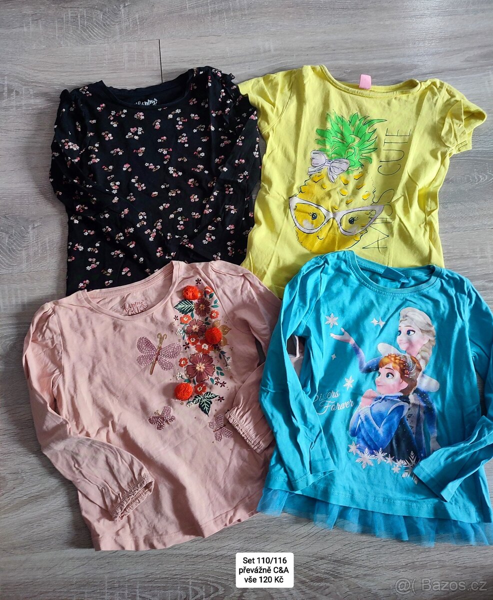 Sety oblečení pro holčičku 98/104/110/116 - 4