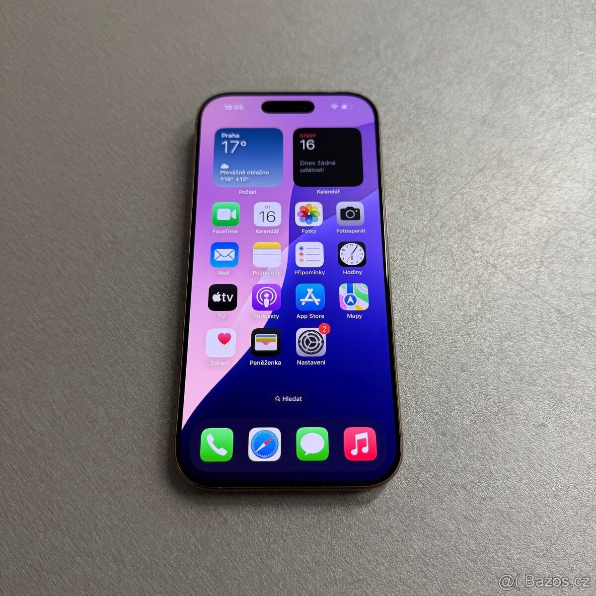 IPhone 16 Pro 128GB Pouštní Titan. v Záruce. - 4
