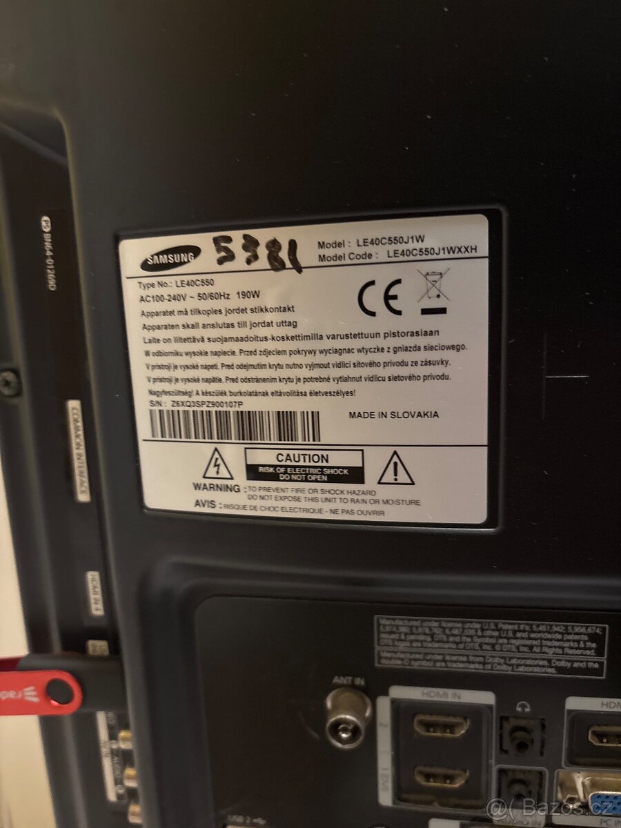 Televize Samsung 40″ + Set-top box Tesla - 4