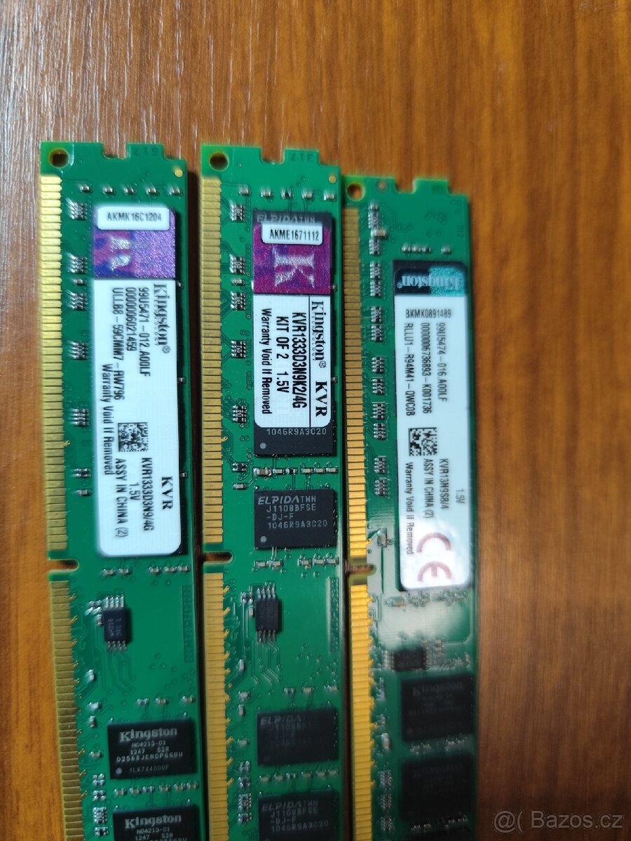 Operační paměti RAM 4GB ddr3 - 4