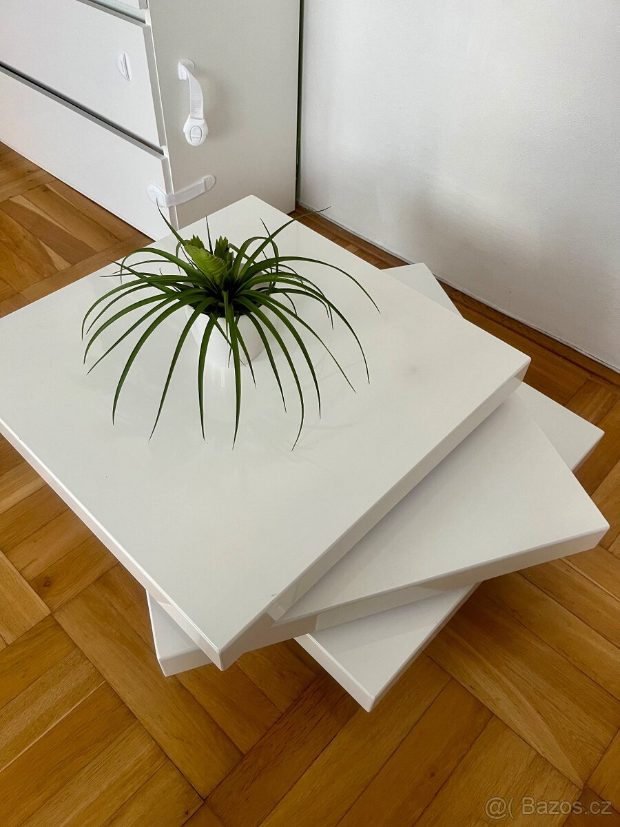 Designový otočný konferenční stolek - 4