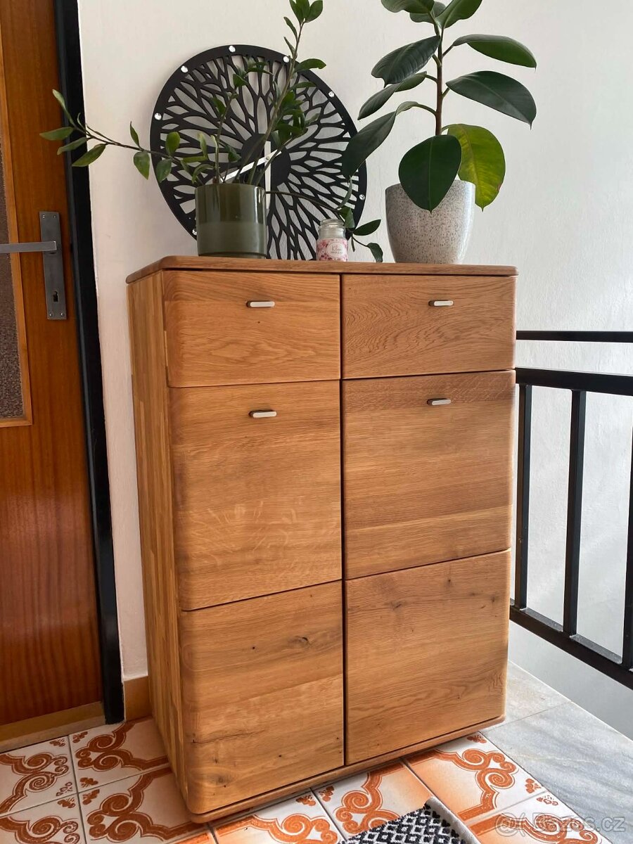 Dubový masivní nábytek do předsíně DENVER 2 - 4