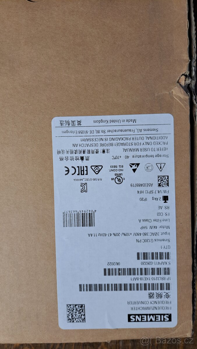 VFD, jistice, stykace Siemens - 4