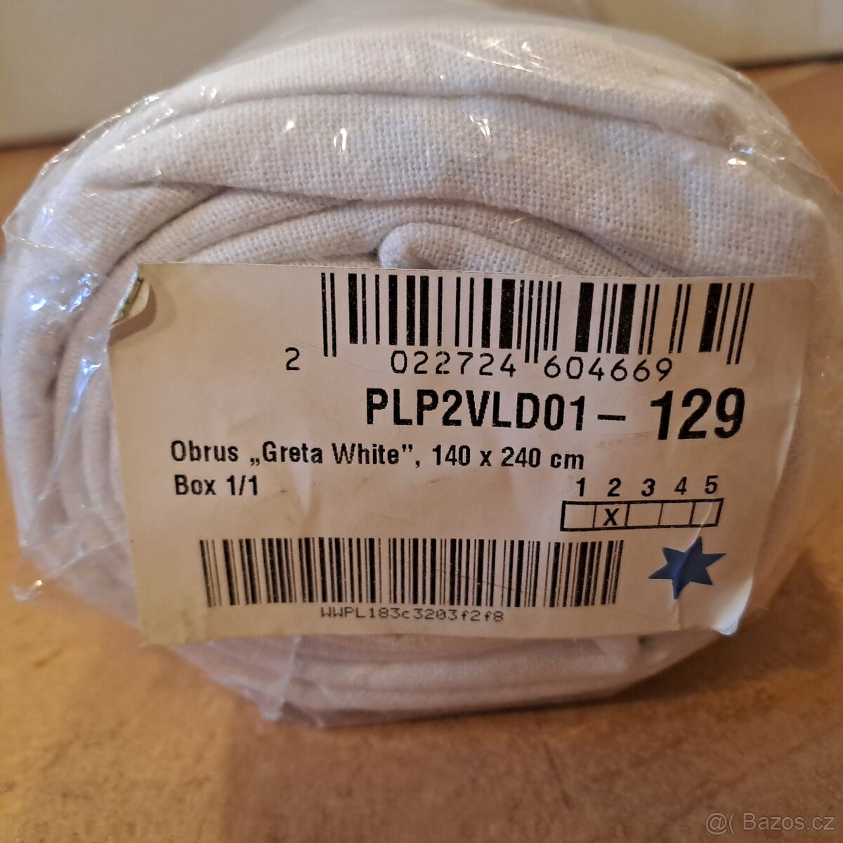 Vánoční ubrus - nový - originálně zabalený - 4