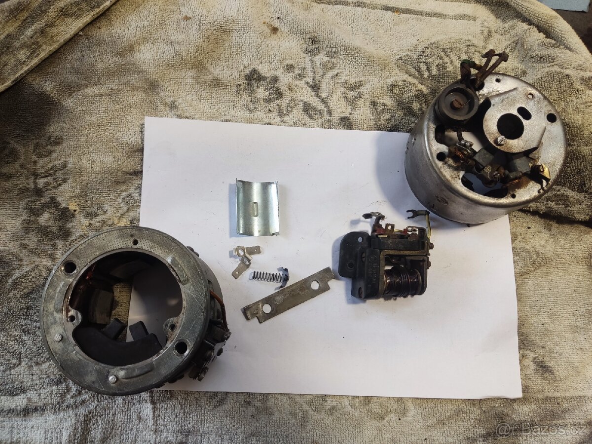 Zapalováni, regulátor jawa, CZ - 4