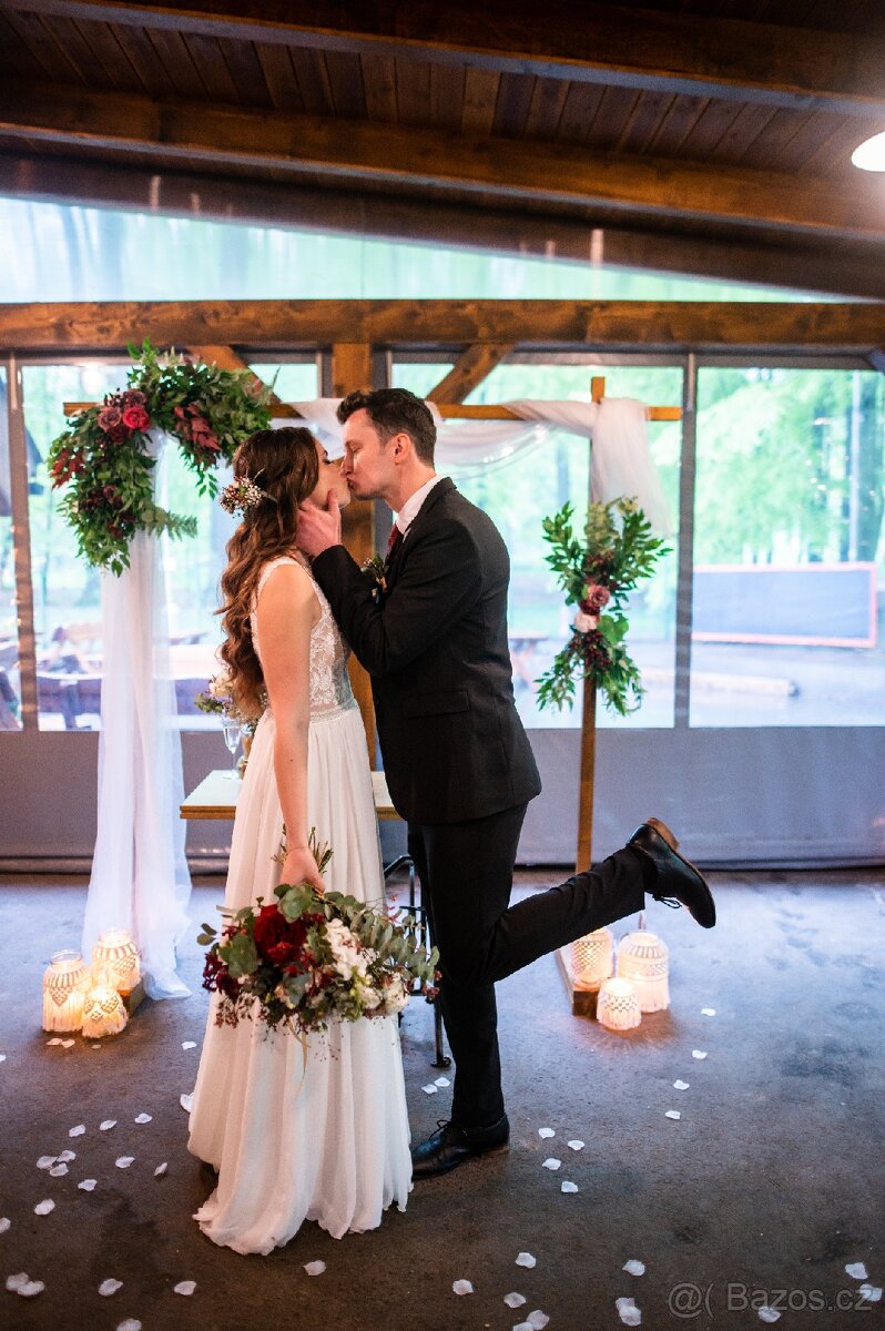 BOHO Svatební šaty značka Elody - 4