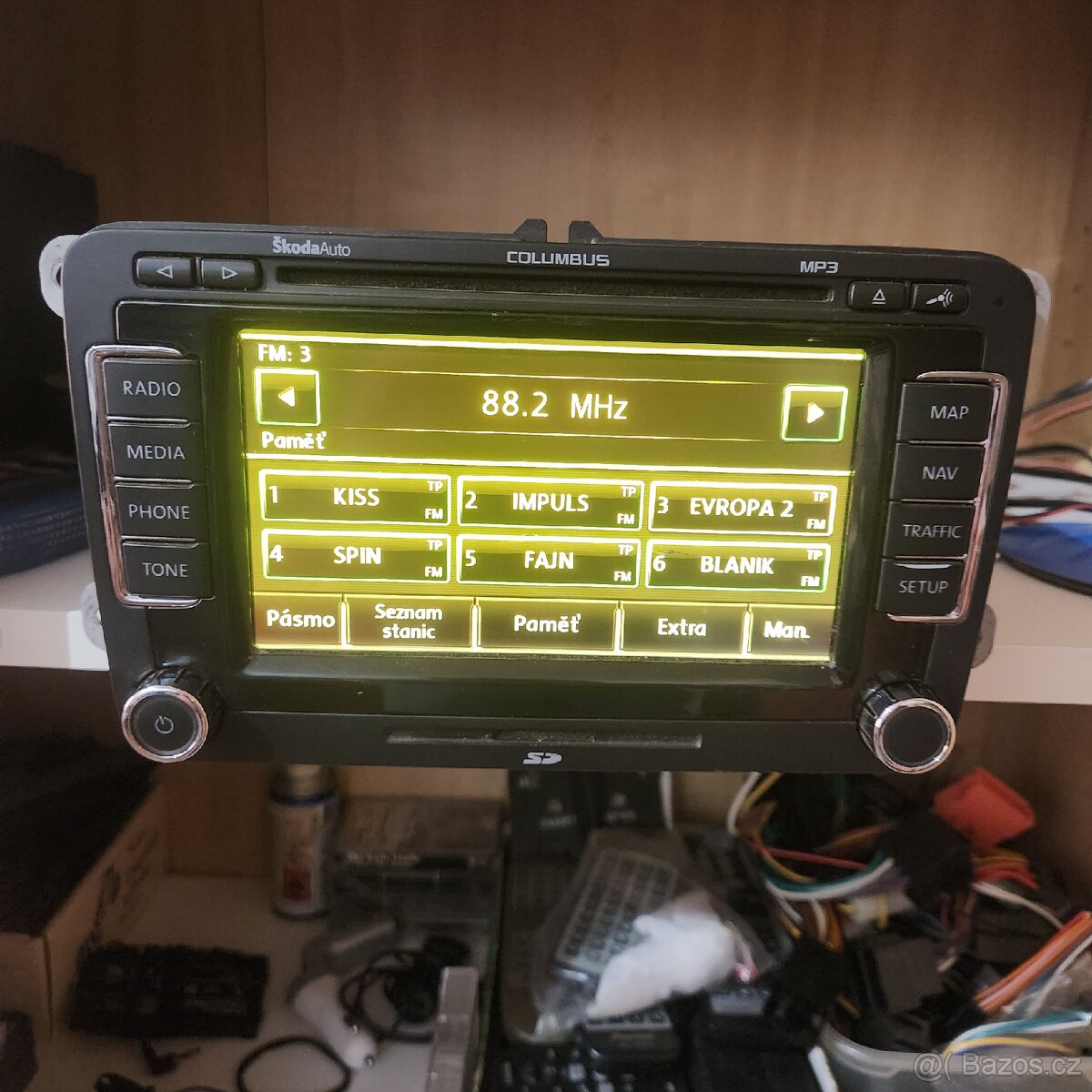 ŠKODA COLUMBUS RNS510 MP3 SD NAVIGACE - 4