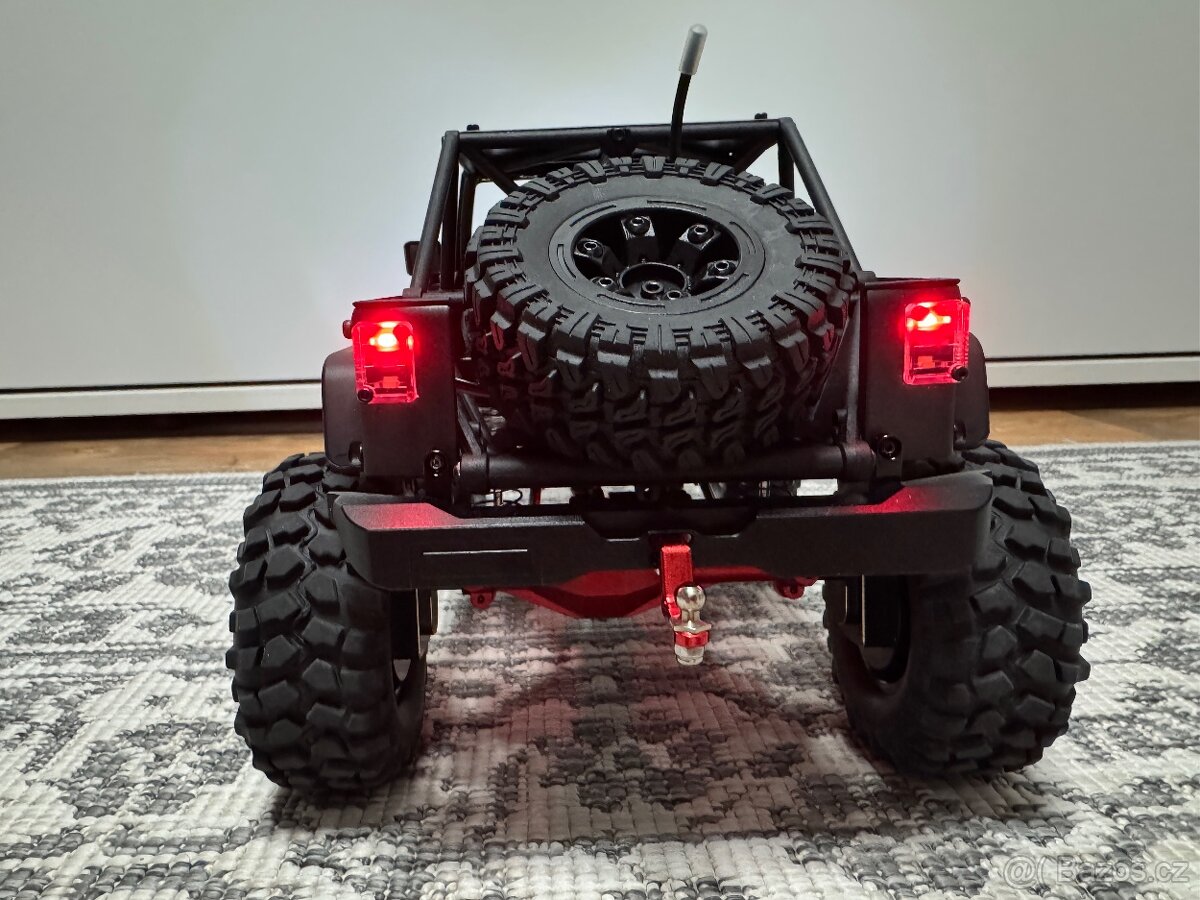 RC auto 1:12 Hyper Go SC Scale Crawler střídavý - antracit - 4