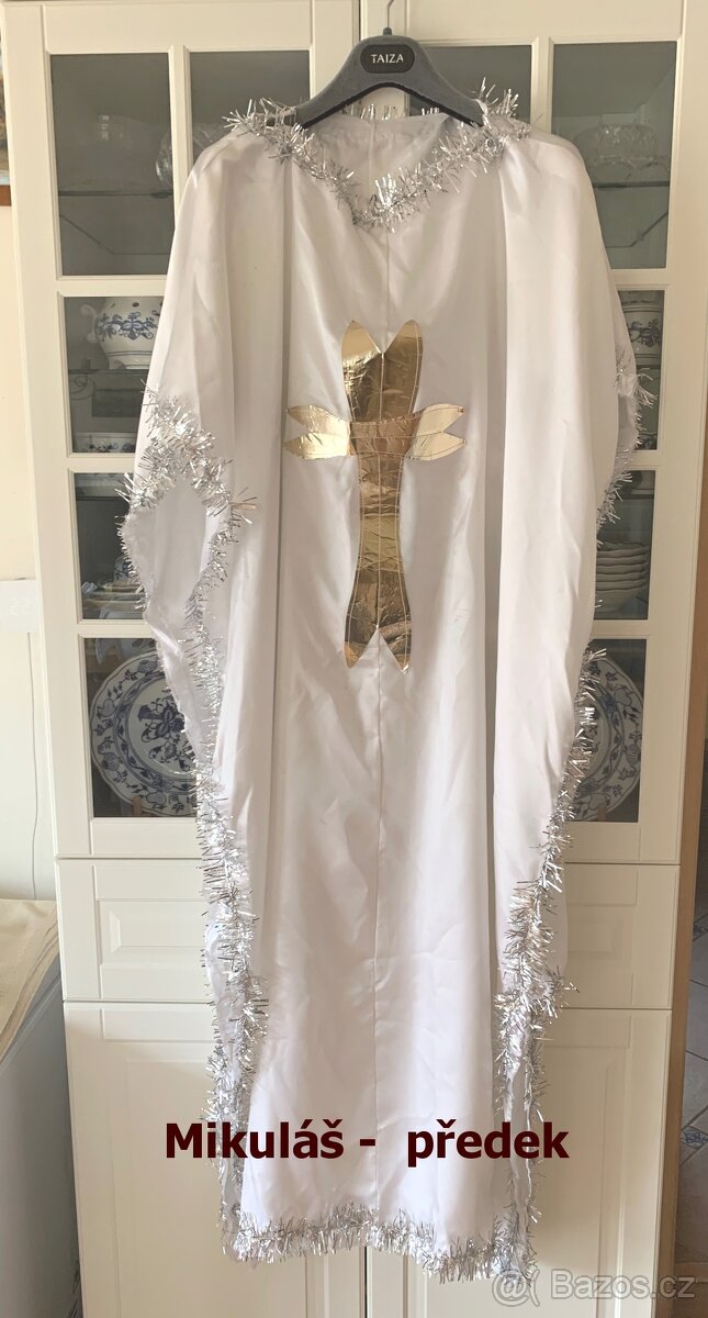 Oblečení - kostýmy: Mikuláš, Anděl, maska čert - 4