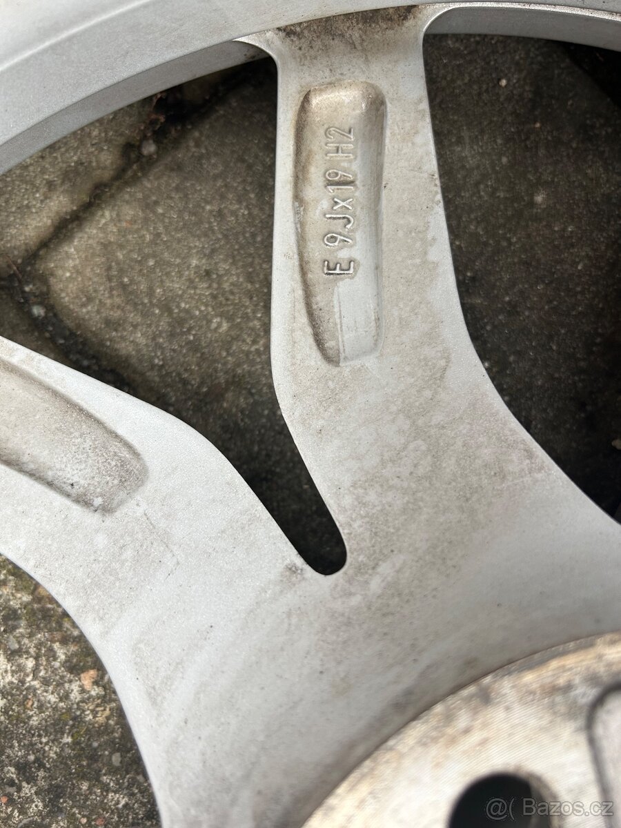 BMW X5 X6 alu disky 5x112 R19+zimní pneu 265/50/19 - 4