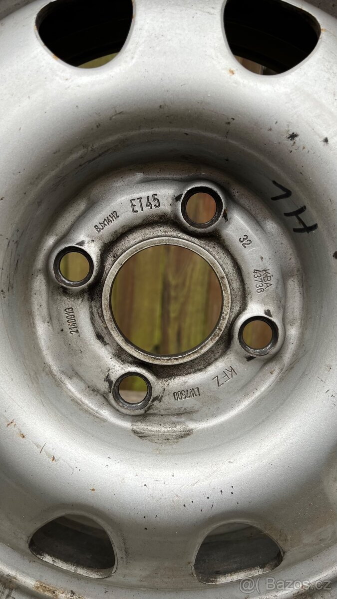 14'' disky + zimní pneu Volkswagen Golf III - 4