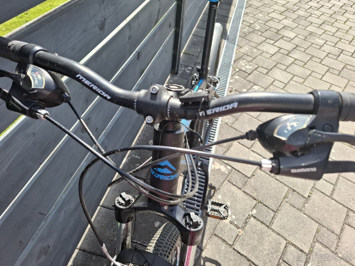 Juniorské horské kolo Merida MATTS 6.10 Black blue,vel. S 16 - 4