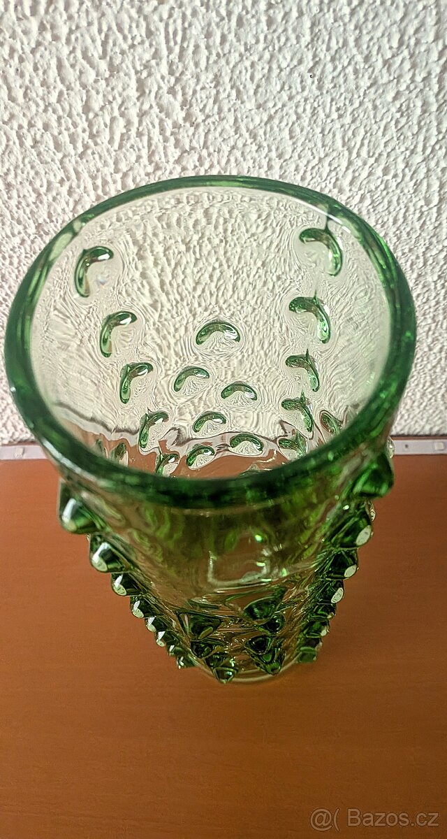 VÁZA P. PÁNEK vysoká 26cm - HEŘMANOVA HUŤ 1971 - 4