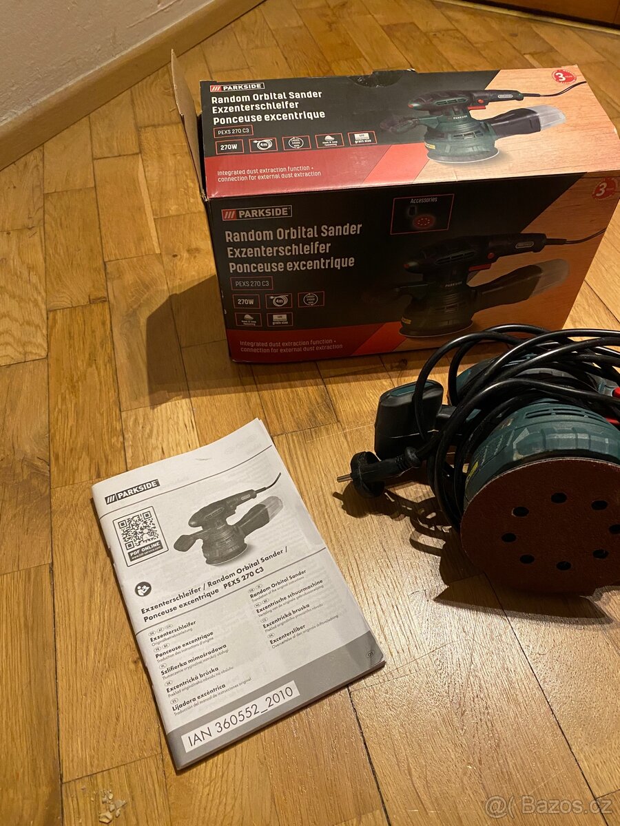 Parkside Excentrická bruska PEXS 270 C3 - 4