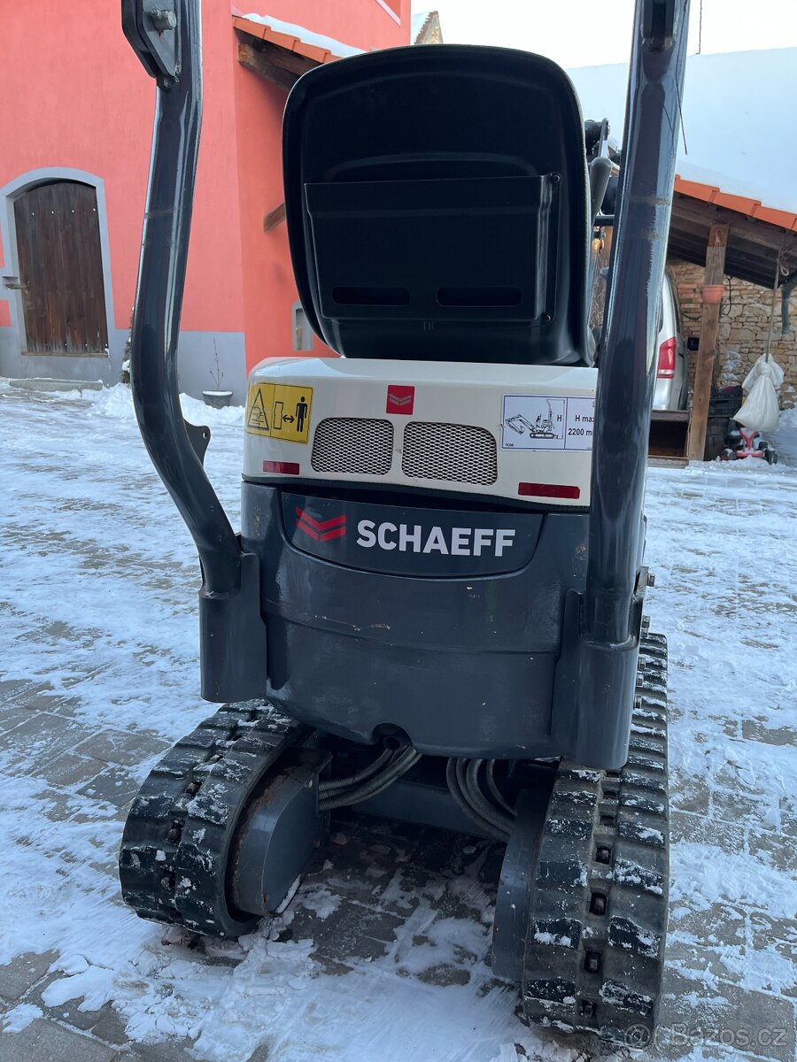 minibagr SCHAEFF TC08 10/2020 - 550 mth - super stav - 4