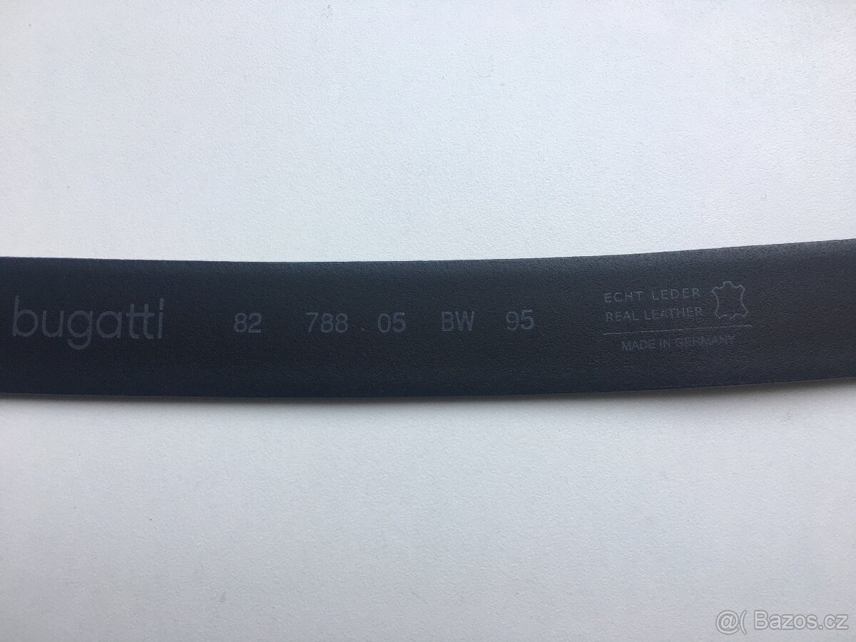 Kožený pásek Bugatti - 4