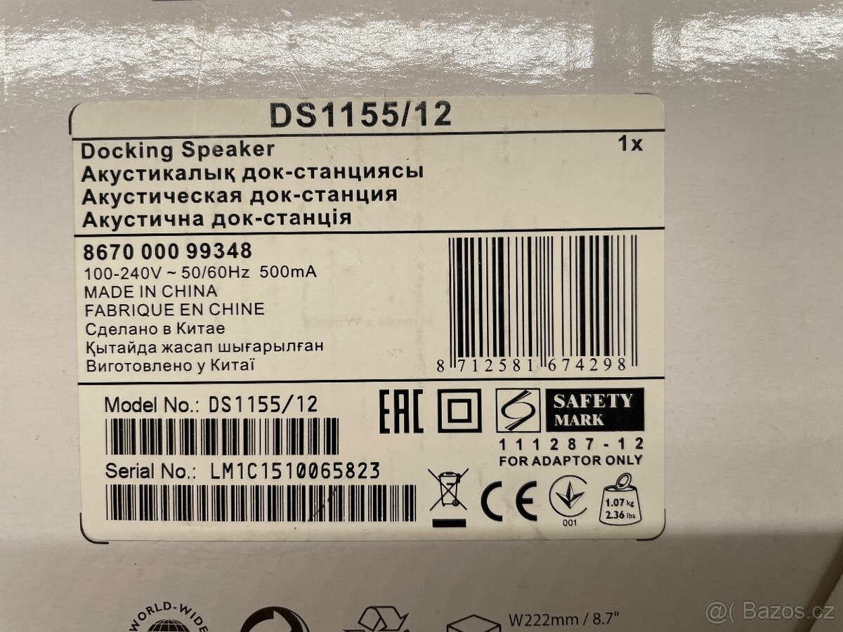 Dokovací stanice s repro - 4