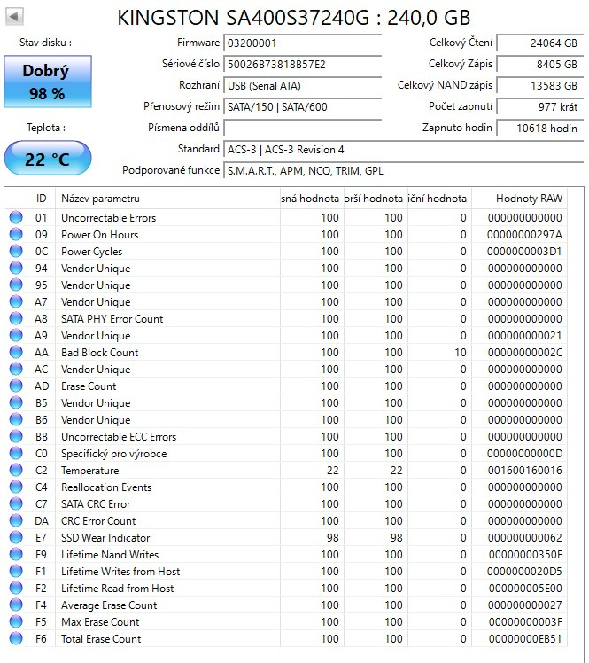Disk SSD Kingston 240 GB - 4