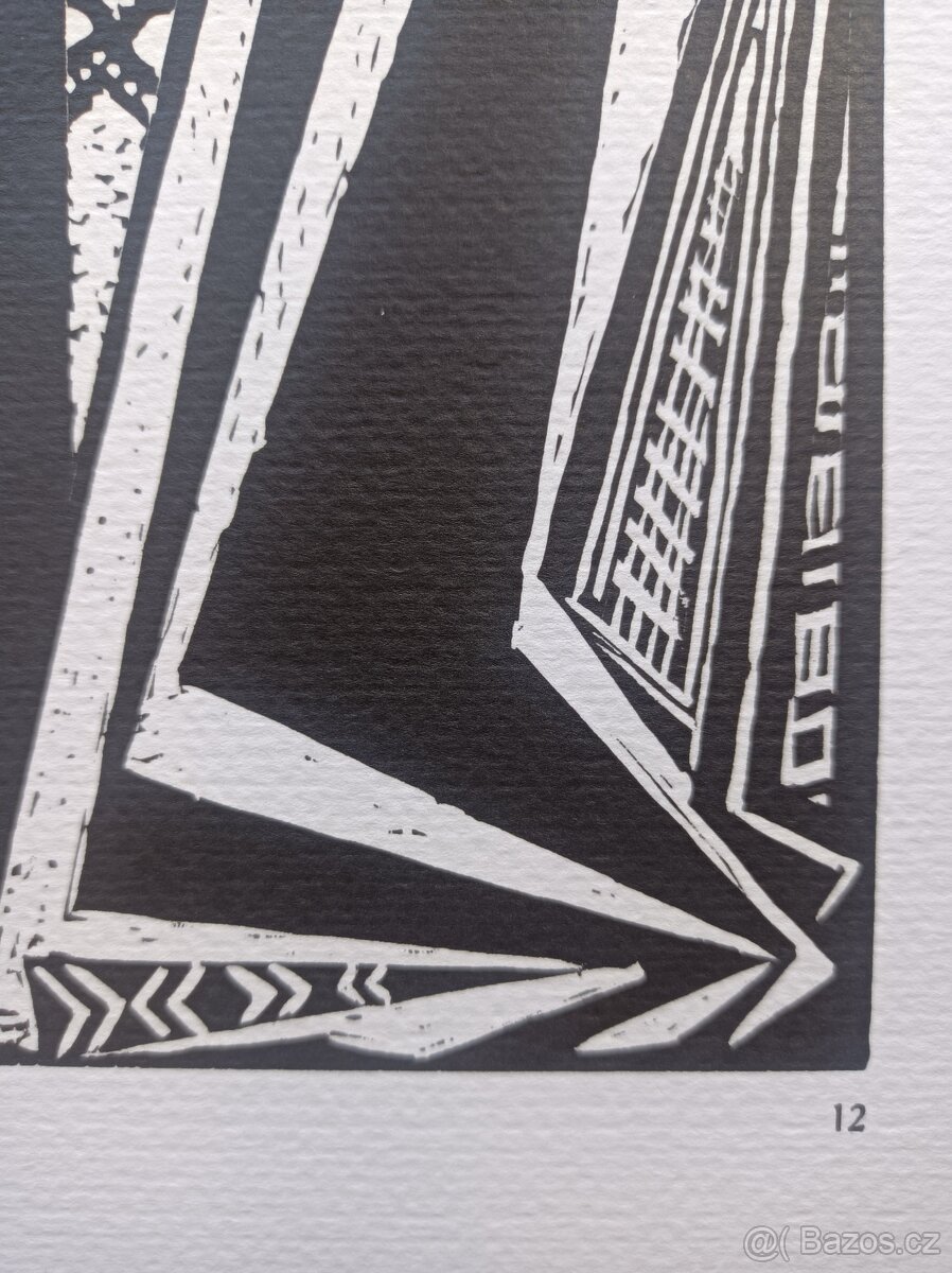 František Kupka - Čtyři příběhy bílé a černé - grafika č.12 - 4