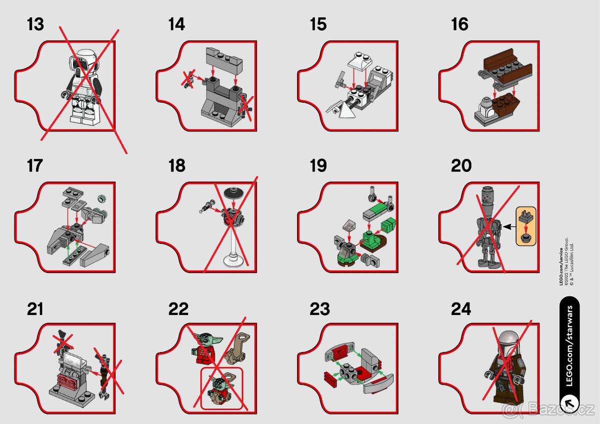 LEGO 75307 Adventní kalendář 2021 - 4