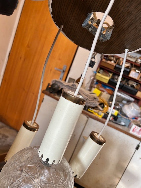 Prodej retro lustrů 3 koule a 5 koulí-1985-NDR. - 4