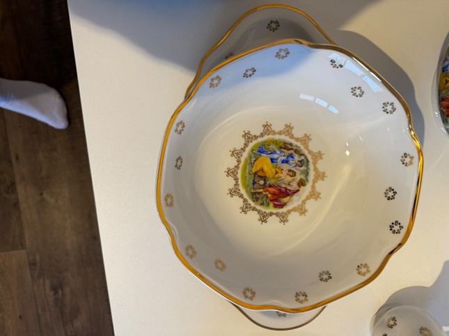 Celý porcelánový servis nádobí - 4