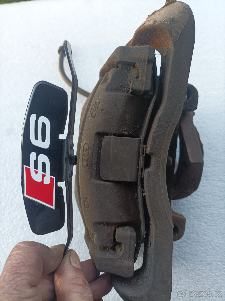 Montážní pružiny s logem Audi "S6" C6 - 4