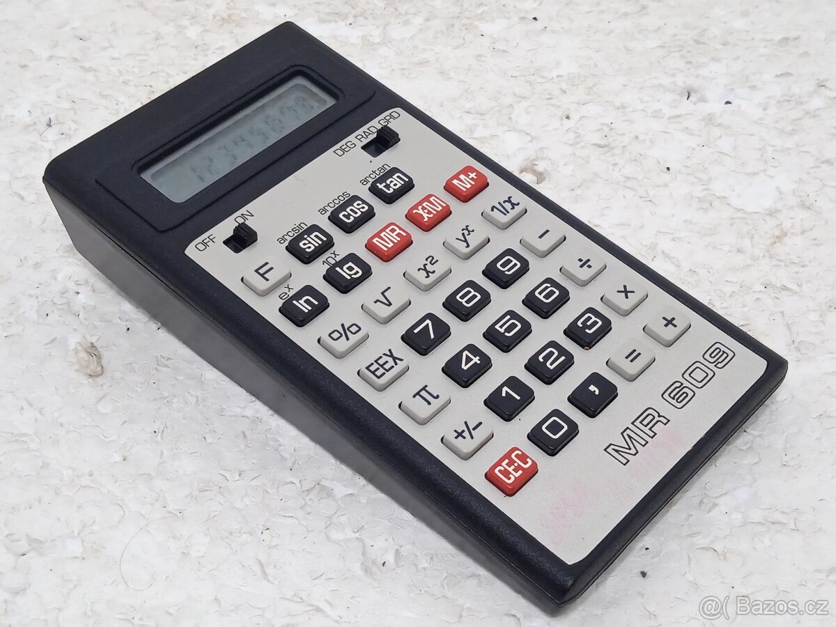Tesla MR 609 - retro kalkulačka - 4