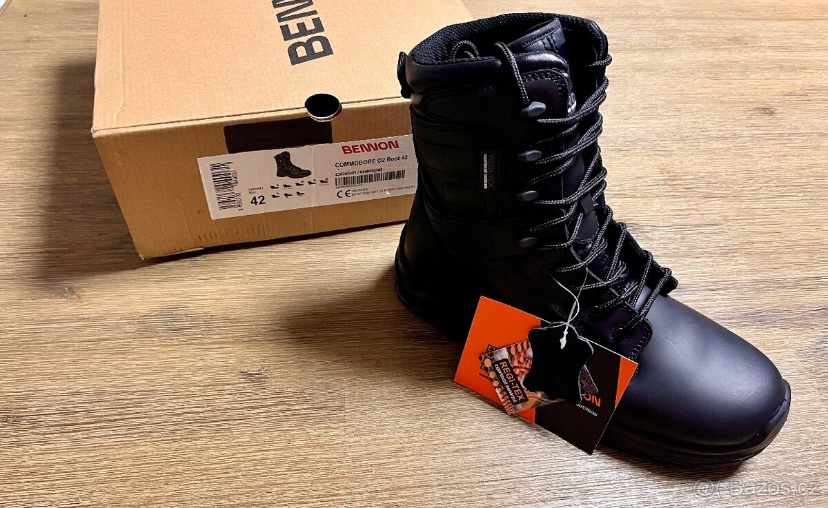 Celokozene taktické boty BENNON (vel 42) - 4