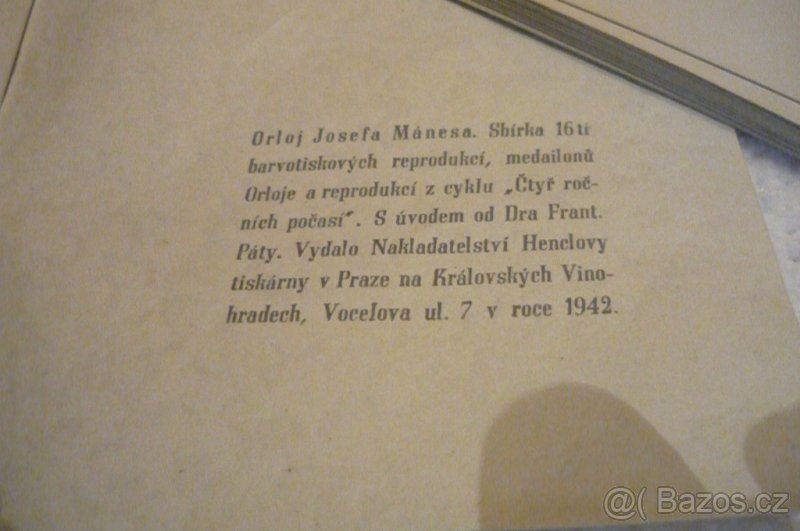 Soubor starých pohlednic 1942 - 4