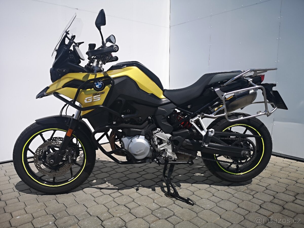 BMW F750GS, r.v..2019, nové v ČR, najeto 29.146 km, top stav