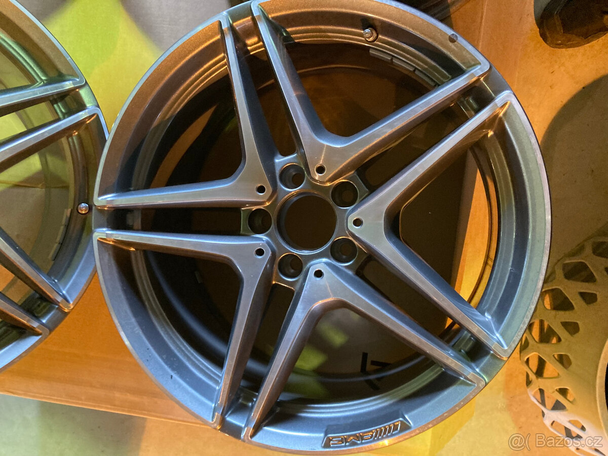 Alu kola 5x112 R19 originál Mercedes C-klasse AMG - 4