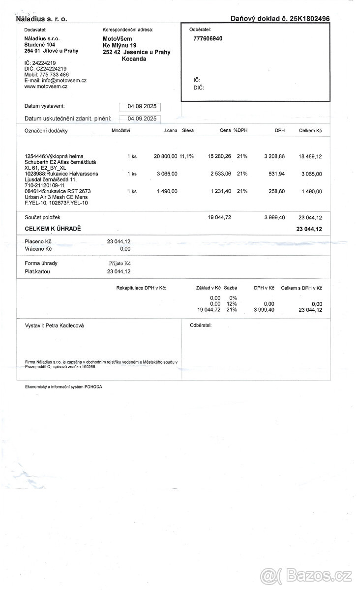 Výklopná helma Schuberth E2 Atlas - 4