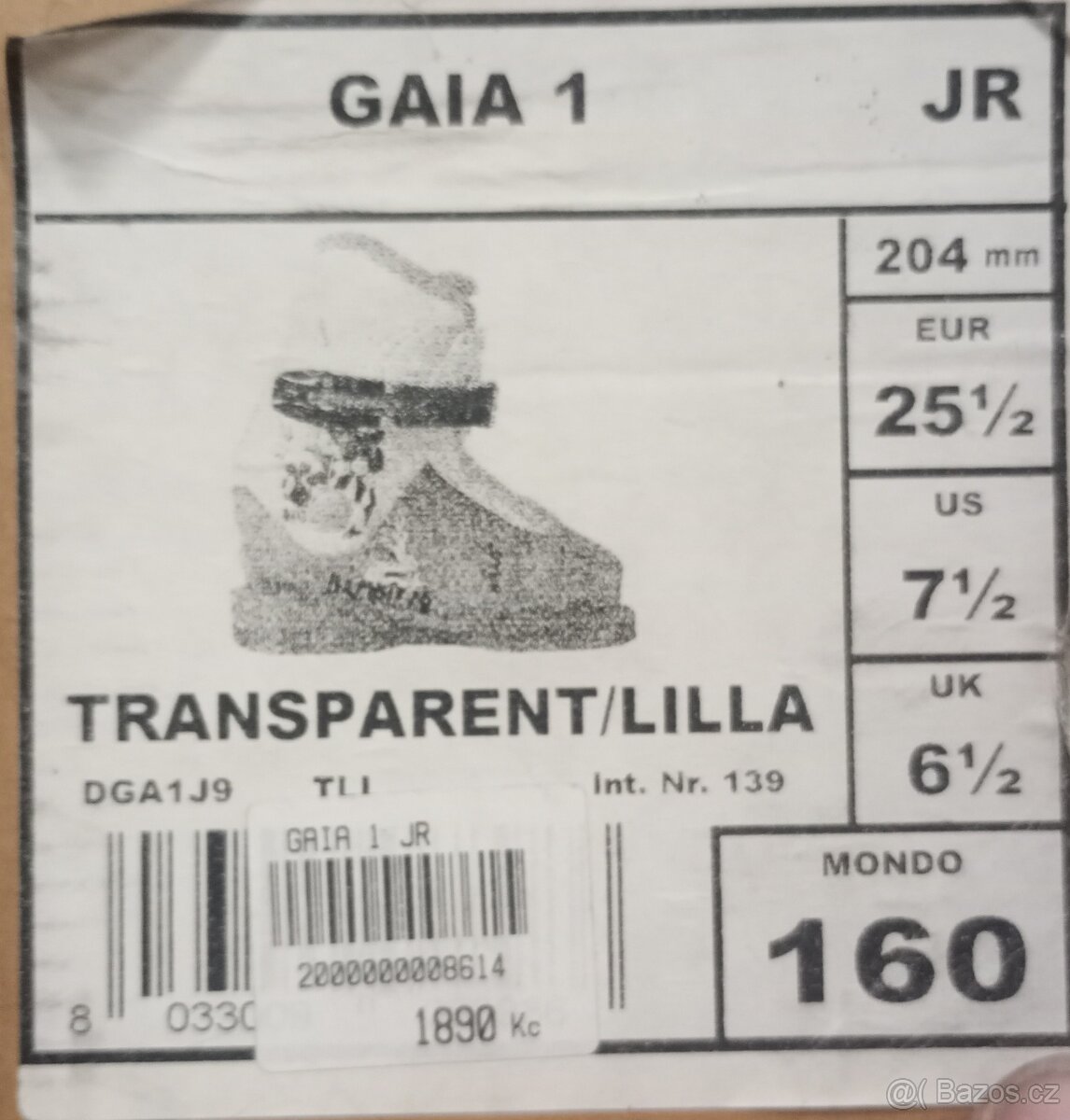 Nové dětské lyžařské boty 25,5 - 4