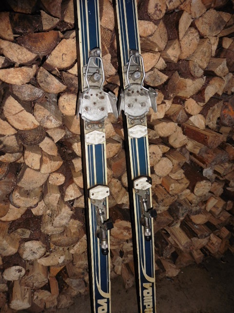 Starší běžky s vázáním 75 - 4