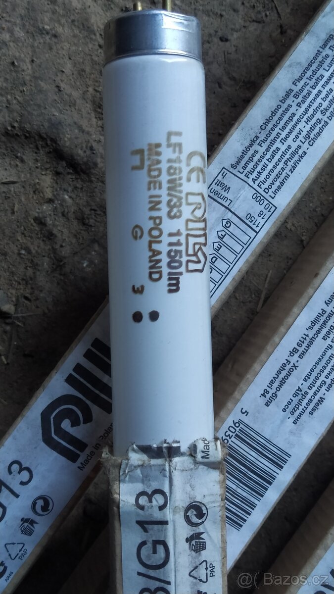 6 ks zářivka 18w/33/G13 60 cm - 4