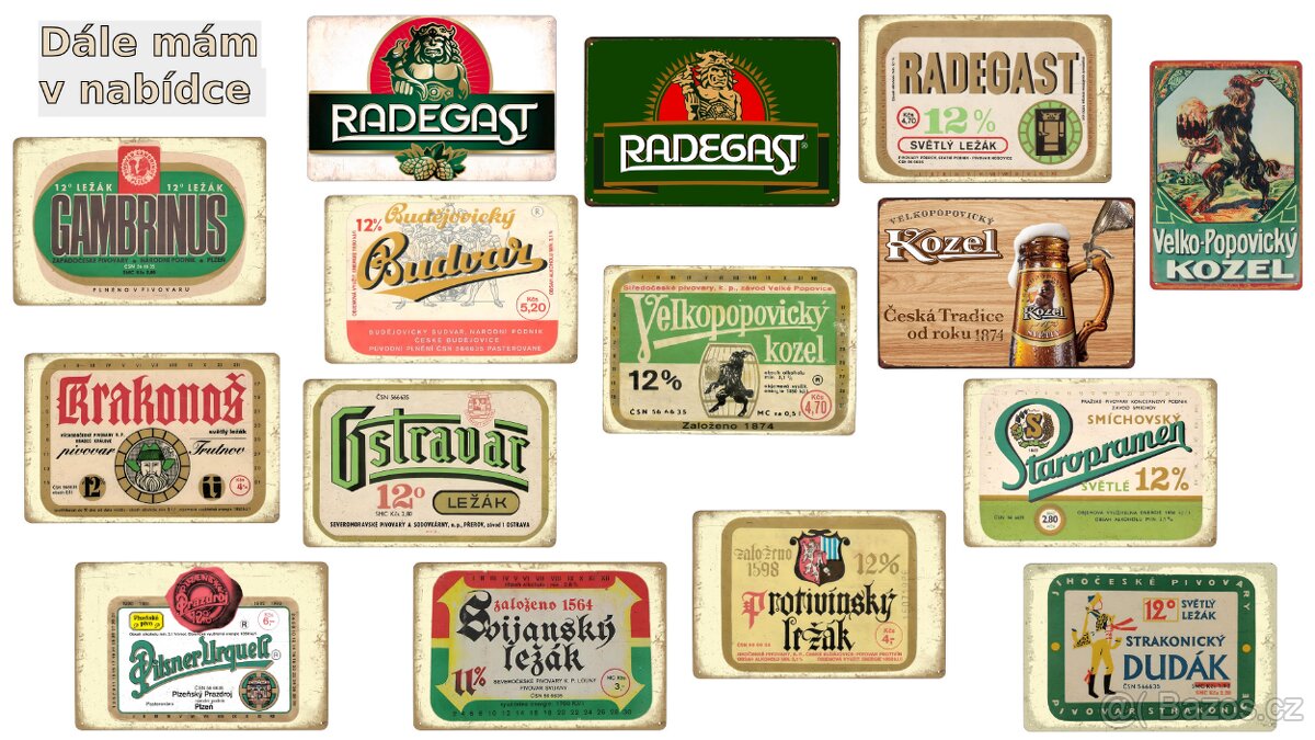 plechová cedule - Pilsner Urquell č. 10 - 4