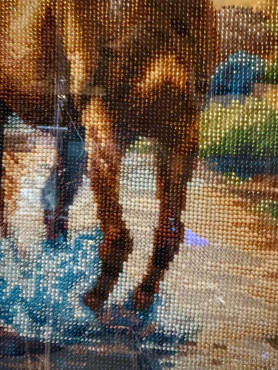 Obrazy ručně vyšívané jen vyrobené - 4