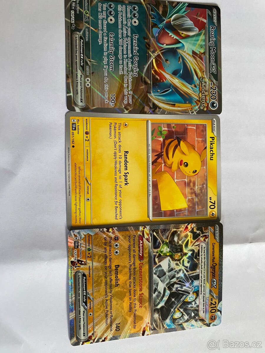 Pokémon karty – Charizard ex, Mega EX, Full Art + figurka - 4