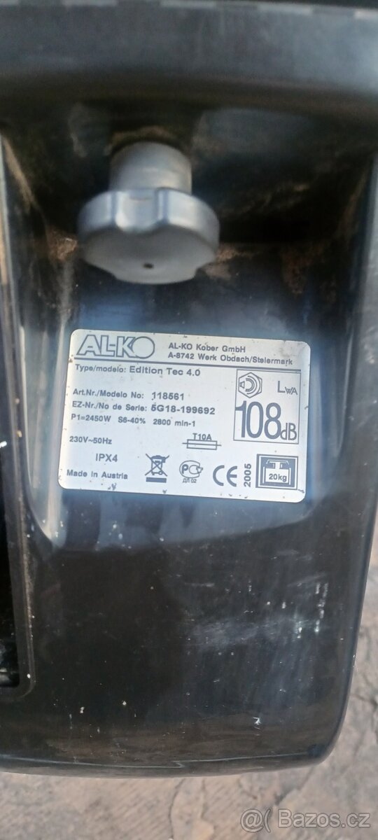 Štěpkovač drtič větví AL-KO - 4