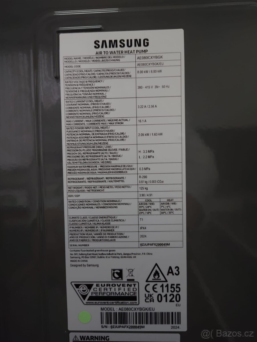 Tepelné čerpadlo Samsung - 4