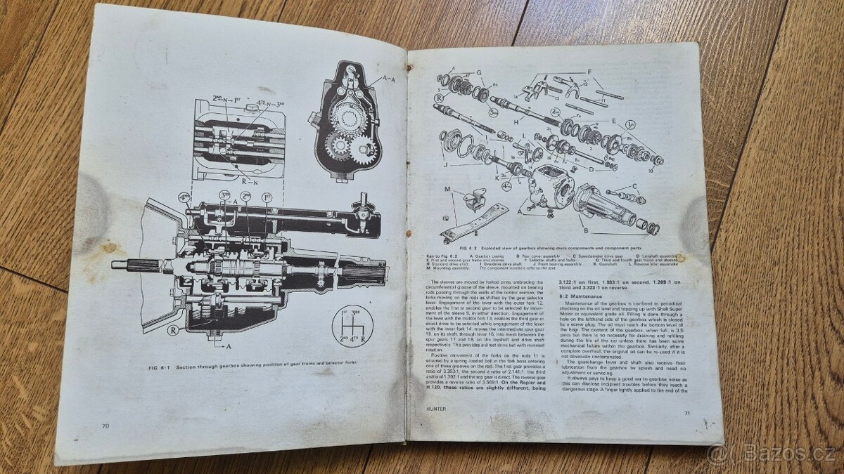 Příručka Hillman Hunter - 4