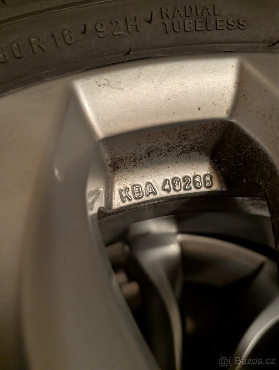 Mazda ALU 16" Silver kola - 4