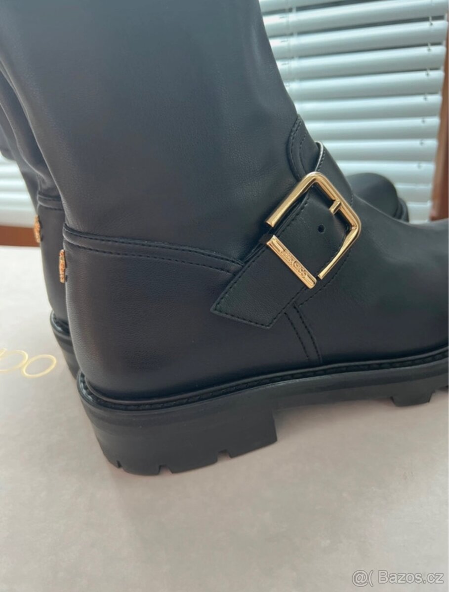 Jimmy Choo Biker Boots - Biker II Over the knee - 4